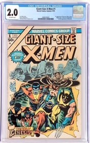 GIANT-SIZE X-MEN #1 CGC 2.0 - 1ST NEW X-MEN!