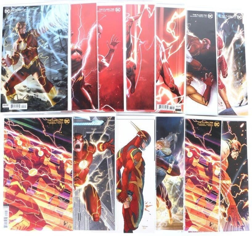 THE FLASH VARIANT ISSUES #751-762 COMICS (1 of 6)