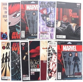 BLACK WIDOW (2016) ISSUES #1-3 W/ VARIANTS - (12)