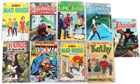 ASSORTED COLLECTIBLE COMIC BOOKS - LOT OF 9