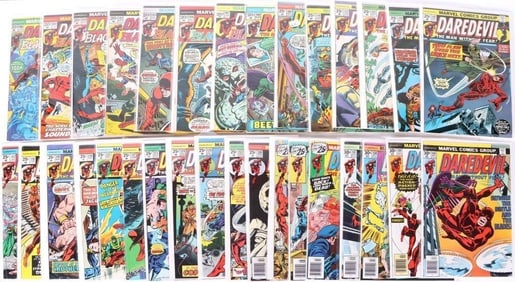 DAREDEVIL BRONZE AGE LOT SILVER SAMURAI 1ST APP