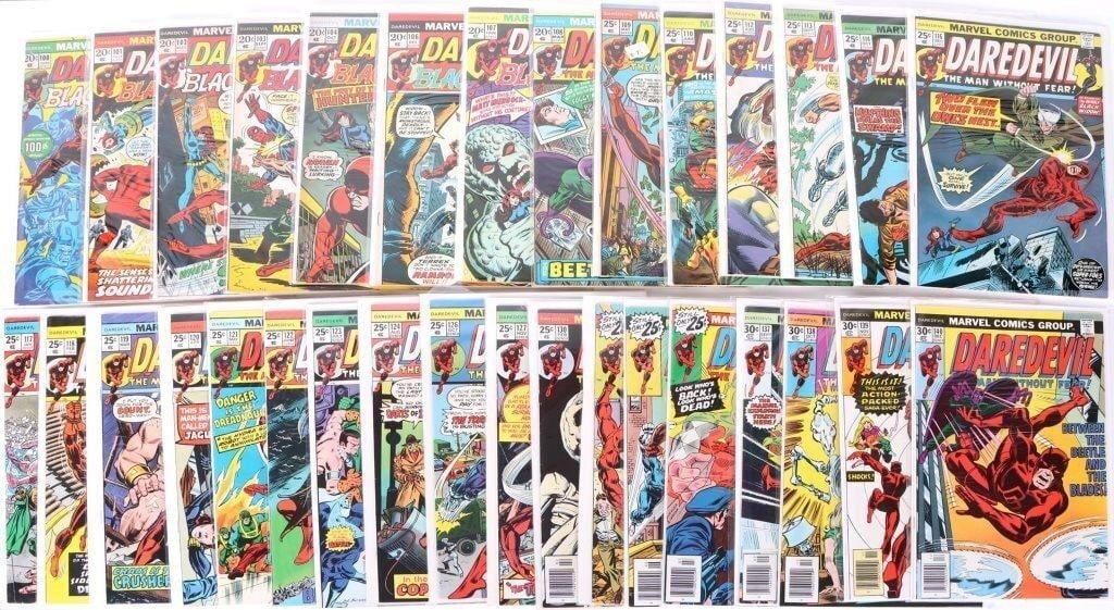 DAREDEVIL BRONZE AGE LOT SILVER SAMURAI 1ST APP (1 of 9)