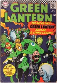 MART NODELL SIGNED GREEN LANTERN #46 COMIC