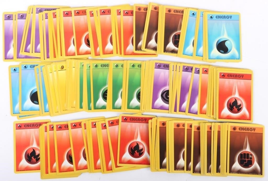 POKEMON HUGE COMPLETE ENERGY SETS 97-102/102 (1 of 4)