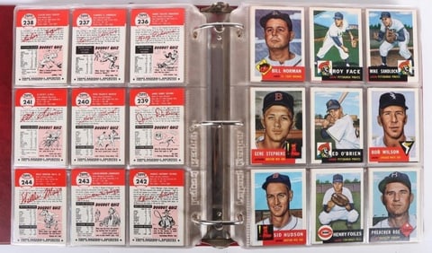 TOPPS 1953 ARCHIVES & 1993 BASEBALL CARD SETS