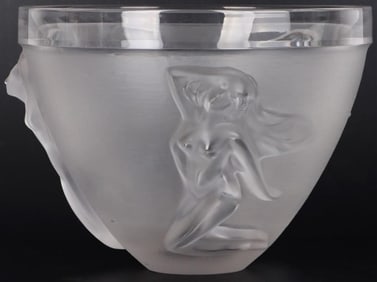 NACHTMANN BLEIKRISTAL GERMAN FROSTED BOWL
