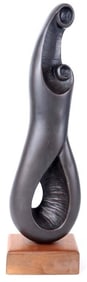 ALLAN HOUSER 'MOTHER & CHILD' BRONZE STATUE