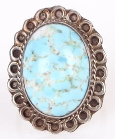 LARIMAR SOUTHWEST STERLIN SILVER LADIES RING