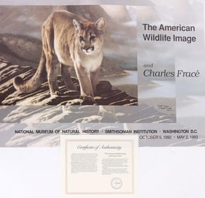 C. FRACE THE AMERICAN WILDLIFE SIGNED LTD. PRINT