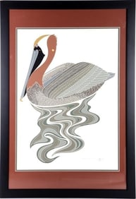 IKKI MATSUMOTO 'BROWN PELICAN' SERIGRAPH PRINT