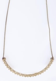 KENDRA SCOTT STERLING SILVER NECKLACE