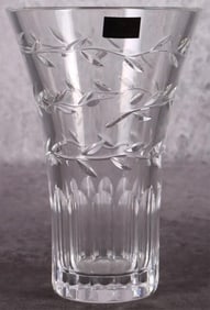 WATERFORD CRYSTAL MICHAEL ARAM 8' GARLAND VASE