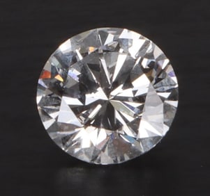 GIA 2.58CT NATURAL VS1 E COLOR ROUND DIAMOND