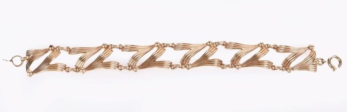 ANTIQUE GOLD FILLED LADIES BRACELET