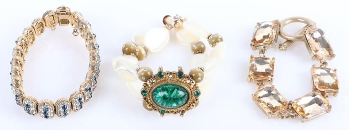 GORGEOUS VINTAGE LADIES FASHION BRACELETS (3)
