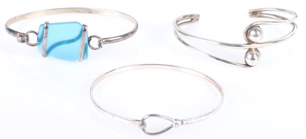 STERLING SILVER & MEXICO STERLING LADIES BRACELET