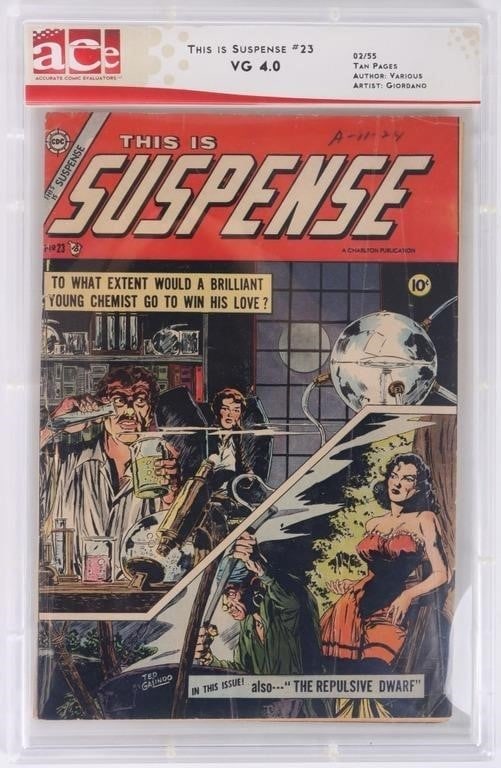 THIS IS SUSPENSE #23 ACE 4.0 VG GOLDEN AGE COMIC (1 of 4)