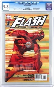 FLASH: THE FASTEST MAN ALIVE #1 VARIANT CGC 9.8