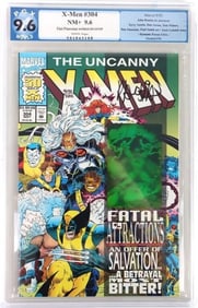 X-MEN #304 SIGNED DAN PANOSIAN PGX 9.6 DF COA