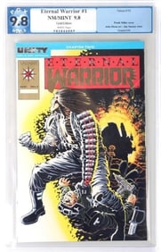 ETERNAL WARRIOR #1 GOLD EDITION PGX 9.8