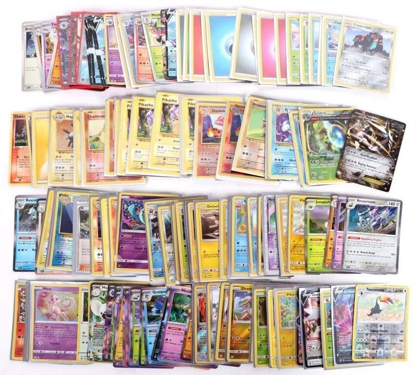 NEAR MINT+ ASSORTED POKEMON CARDS LOT OF 144 (1 of 8)