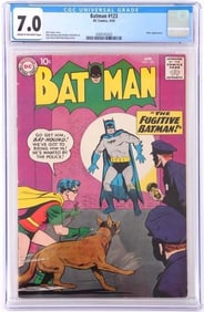 BATMAN # 123 CGC 7.0 - JOKER APPEARANCE