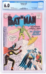 BATMAN # 126 CGC 6.0 FIRST APPEARANCE OF FIREFLY