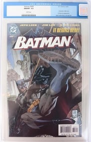 BATMAN JEPH LOEB JIM LEE #608 NEWSSTAND COVER CGC