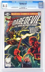 DAREDEVIL #168 CGC 8.5 - 1ST ELEKTRA