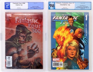 FANTASTIC FOUR #500 & ULT FF #1 CGG & PGX