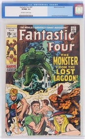 FANTASTIC FOUR #97 - RICHARDS BABY APP - CGC 9.0