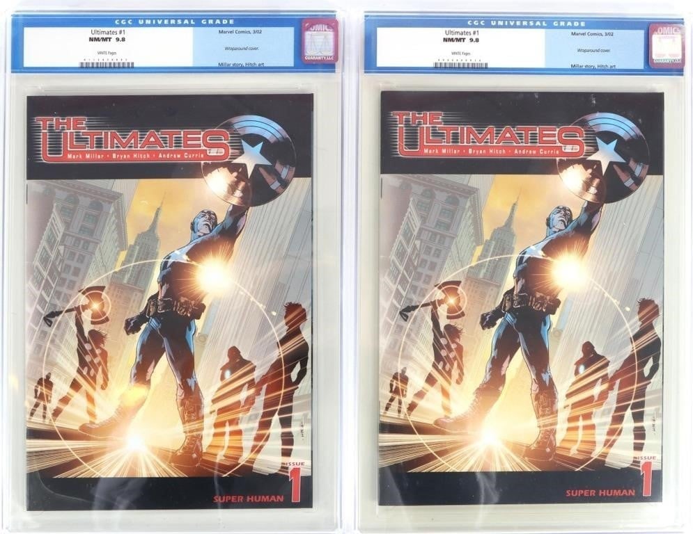 THE ULTIMATES #1 WRAPAROUND COVER - 9.8 - COMICS (1 of 9)