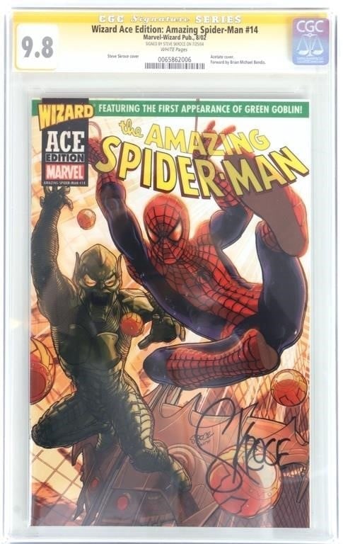 WIZARD ACE EDITION: AMAZING SPIDER-MAN #14 SIGNED (1 of 4)