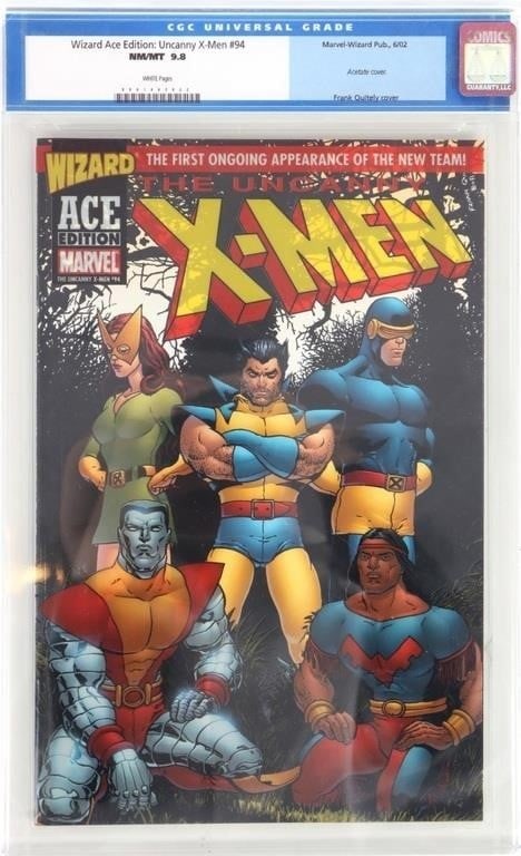 WIZARD ACE EDITION: UNCANNY X-MEN #94 CGC 9.8 (1 of 4)