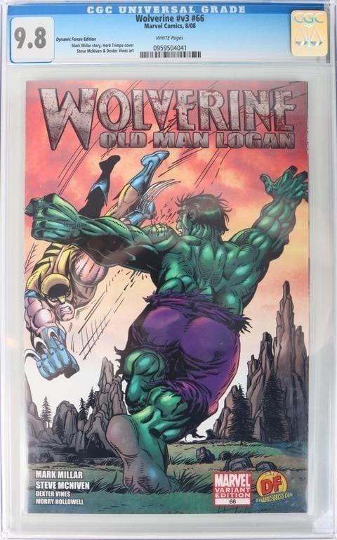 OLD MAN LOGAN FIRST ISSUE CGC 9.8 NM COVER E (1 of 3)