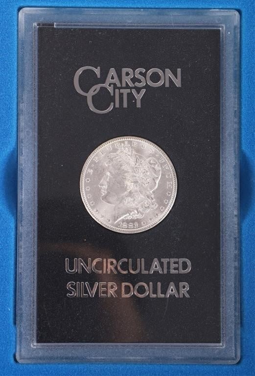 1882 CC MORGAN DOLLAR MS RICHARD NIXON GSA SERIES (1 of 3)