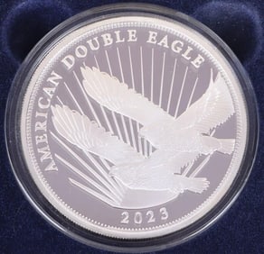2023 FINE SILVER $20 PF COOK ISLANDS D. EAGLE