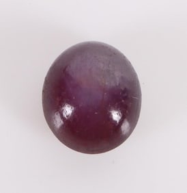 6.0CT POLISHED RED CABACHON RUBY GEMSTONE