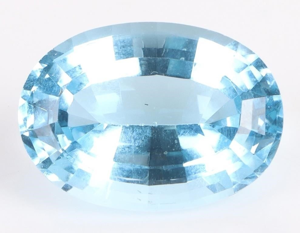 16.75 CT LOOSE TOPAZ OVAL CUT GEMSTONE (1 of 3)
