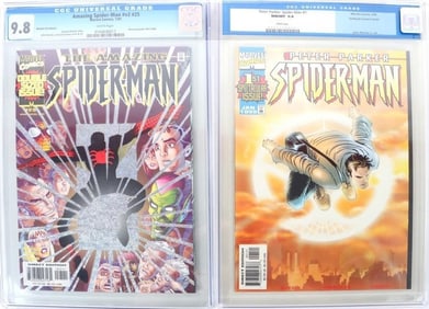 AMAZING SPIDER MAN V2 #25/PETER PARKER #1 CGC 9.8