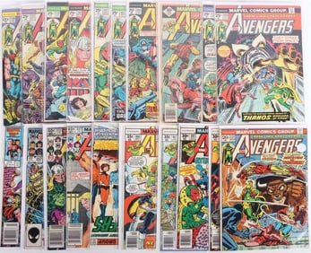 THE AVENGERS COLLECTIBLE COMIC BOOKS - (19)