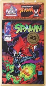 SPAWN #1-4 LMTD EDITION PACKAGE 1ST APP. COMICS