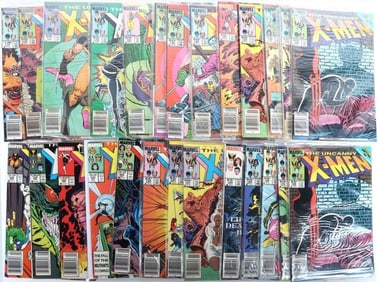 UNCANNY X-MEN COLLECTIBLE COMIC BOOKS - (26)