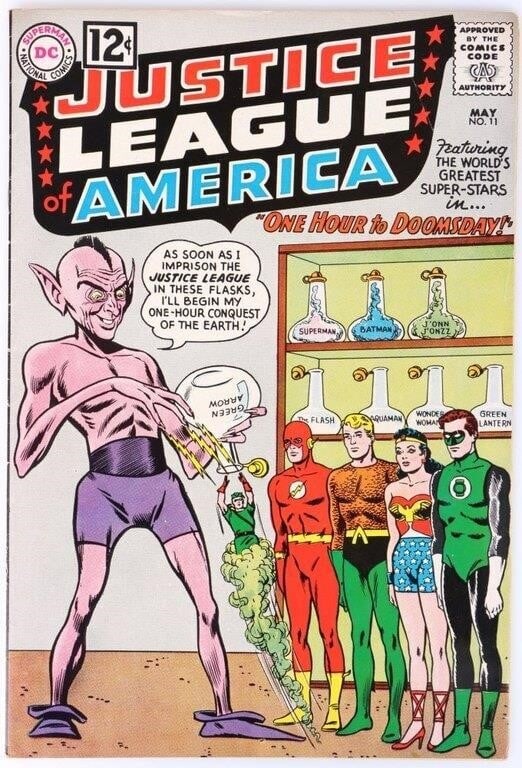 JUSTICE LEAGUE AMERICA #11- ONE HOUR TO DOOMSDAY (1 of 4)