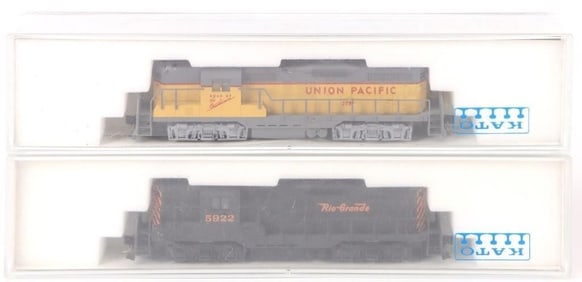 KATO N GAUGE ORIGINAL RAILROAD MODELS - (2)
