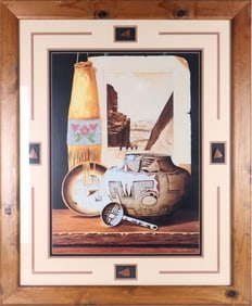 CHUCK SABATINO CRYING TO THE SPIRITS LARGE PRINT