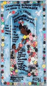 MARY L. PROCTOR 'GRANDMA'S BUTTON' OIL ON DOOR