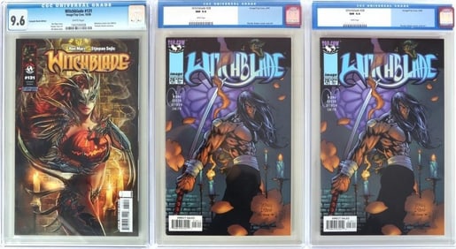 WITCHBLADE #28 & #131 CGC GRADED 9.4 & 9.6 - (3)