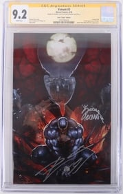 VENOM #3 CGC 9.2 SIGNED 1ST APPEARANCE OF KNULL