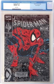 SPIDER-MAN #1 - SILVER EDITION - CGC GRADED 9.8